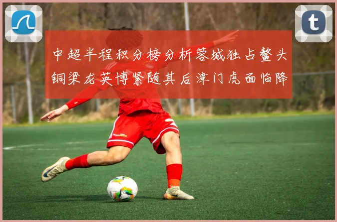 中超半程积分榜分析蓉城独占鳌头铜梁龙英博紧随其后津门虎面临降级危机