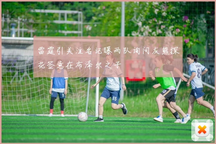 雷霆引关注名记曝两队询问灰熊探花签意在布泽尔之子